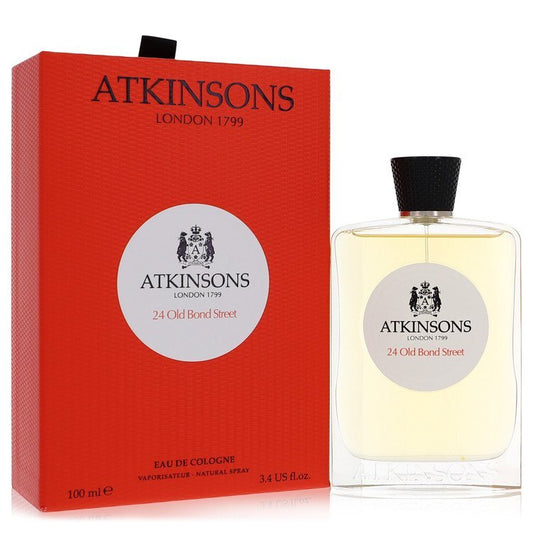 24 Old Bond Street by Atkinsons Eau De Cologne Spray 3.3 oz (Men) Atkinsons Atkinsons