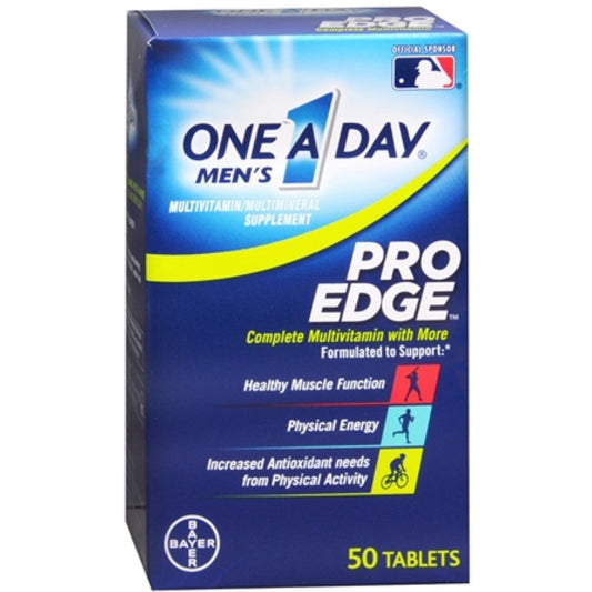 One A Day Pro Edge Complete Multivitamin Tablets For Men Vitamins & Supplements Pasteur Pharmacy