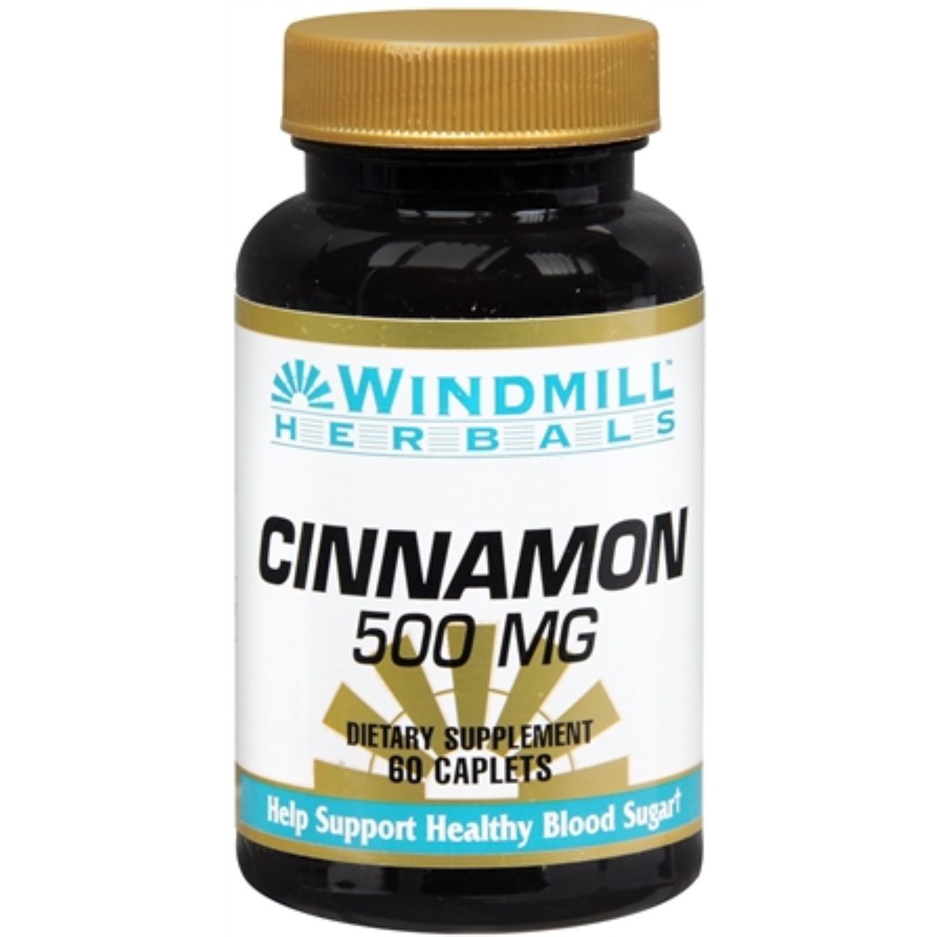 Windmill Cinnamon 500 mg Dietary Supplement Caplets - 60 Count Vitamins & Supplements Pasteur Pharmacy