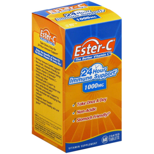 Ester-C Immune Support, 24 Hour, Maximum Strength, 1000 Mg 120 ct Vitamins & Supplements Pasteur Pharmacy