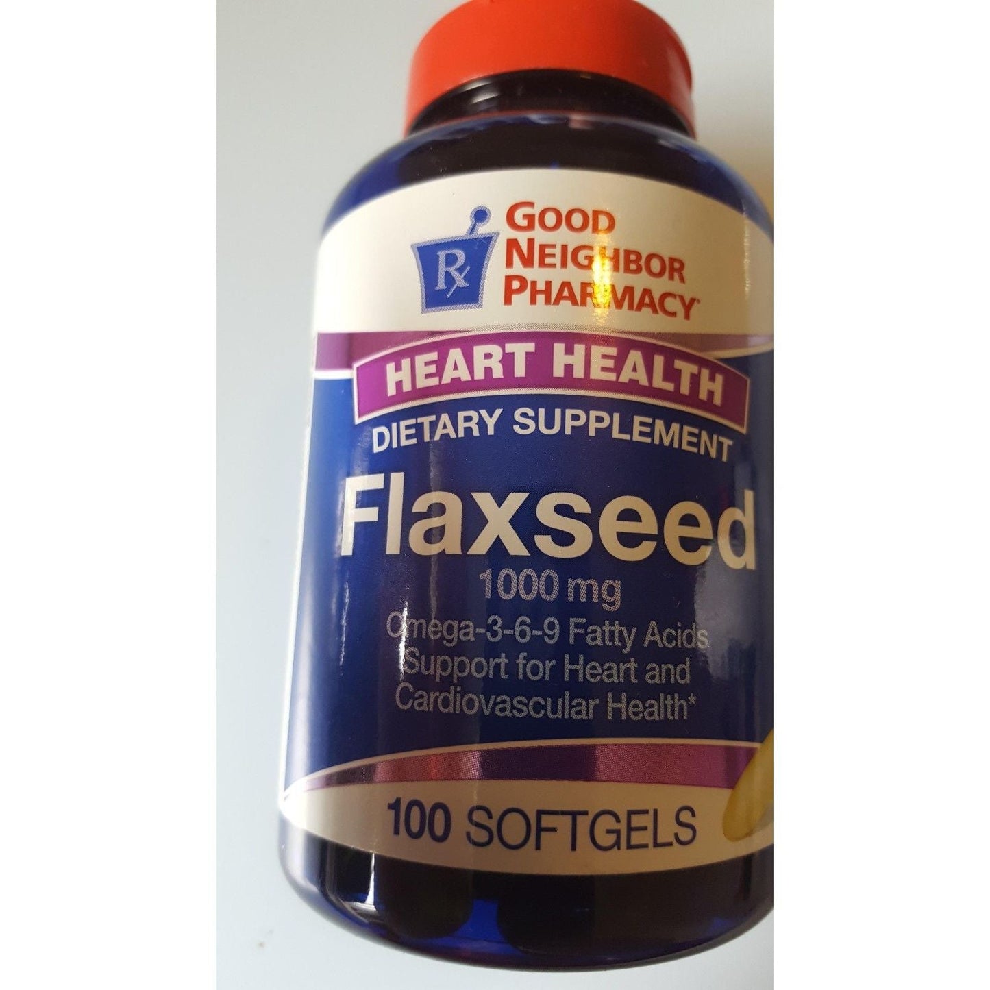 Good Neighbor Pharmacy GNP Flaxseed 1000 Mg 100 Softgels Fitness & Nutrition Pasteur Pharmacy