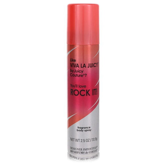 Designer Imposters Rock It! by Parfums De Coeur Body Spray 2.5 oz (Women) Parfums De Coeur Parfums De Coeur