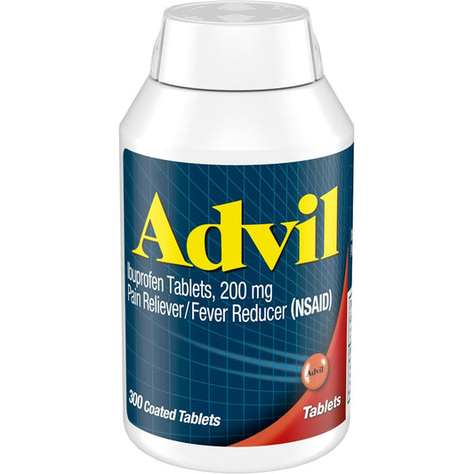 Advil Coated Tablets Pain Reliever And Fever Reducer, Ibuprofen 200mg Medicine & Drugs Pasteur Pharmacy