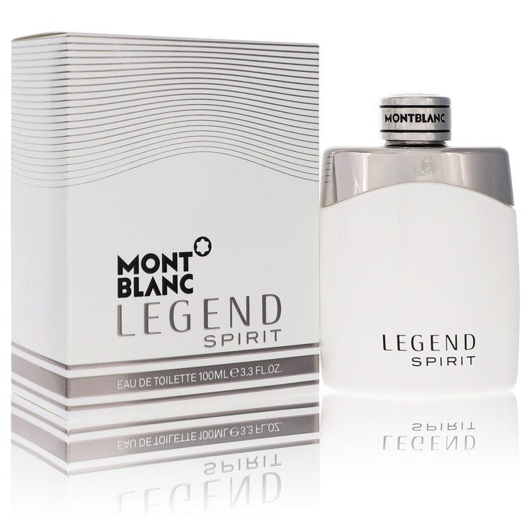 Montblanc Legend Spirit by Mont Blanc Eau De Toilette Spray 3.3 oz (Men) Mont Blanc Mont Blanc