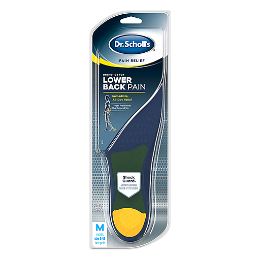 Dr Scholls Mens Size 8 13 For Lower Back Pain Orthotics Personal Care Pasteur Pharmacy