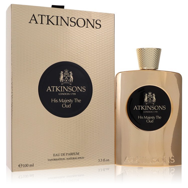 His Majesty The Oud by Atkinsons Eau De Parfum Spray 3.3 oz (Men) Atkinsons Atkinsons