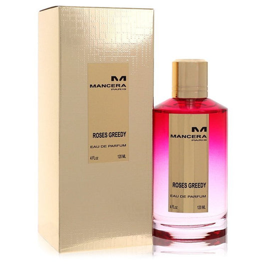 Mancera Roses Greedy by Mancera Eau De Parfum Spray (Unisex) 4 oz (Women) Mancera Mancera