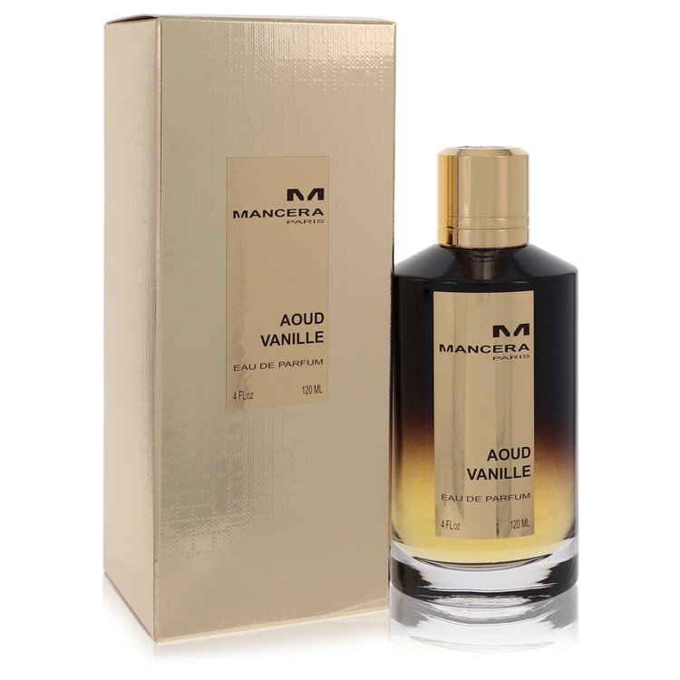 Mancera Aoud Vanille by Mancera Eau De Parfum Spray (Unisex) 4 oz (Women) Mancera Mancera