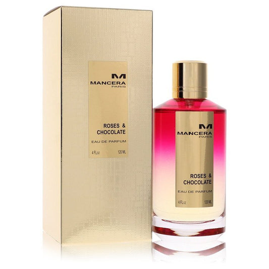 Mancera Roses & Chocolate by Mancera Eau De Parfum Spray (Unisex) 4 oz (Women) Mancera Mancera