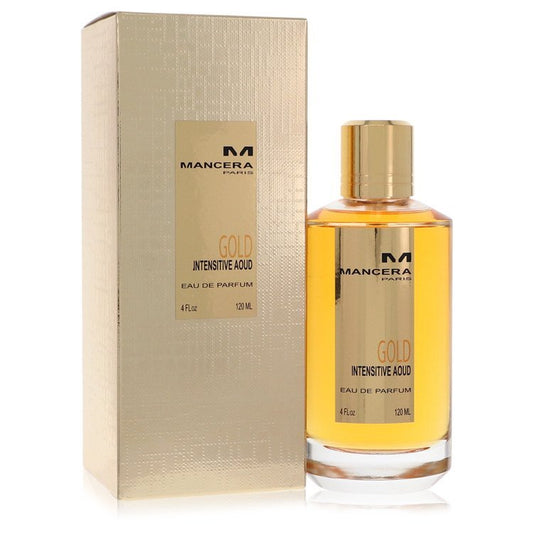 Mancera Intensitive Aoud Gold by Mancera Eau De Parfum Spray (Unisex) 4 oz (Women) Mancera Mancera