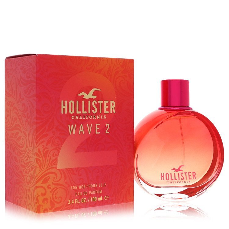 Hollister Wave 2 by Hollister Eau De Parfum Spray 3.4 oz (Women) Hollister Hollister