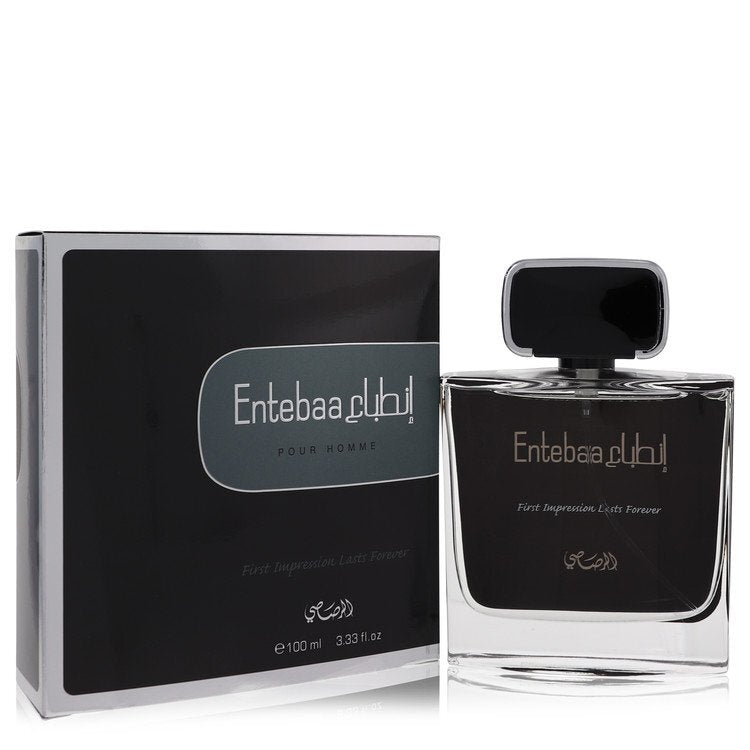 Entebaa by Rasasi Eau De Parfum Spray 3.33 oz (Men) Rasasi Rasasi