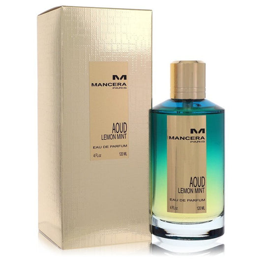 Mancera Aoud Lemon Mint by Mancera Eau De Parfum Spray (Unisex) 4 oz (Women) Mancera Mancera