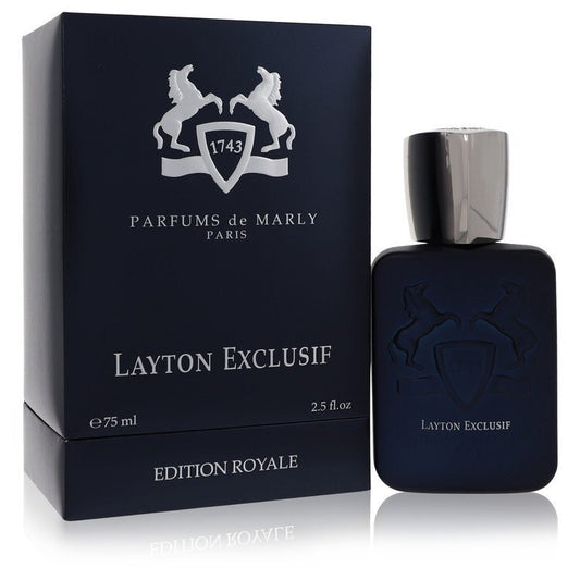 Layton Exclusif by Parfums De Marly Eau De Parfum Spray 2.5 oz (Men) Parfums De Marly Parfums De Marly