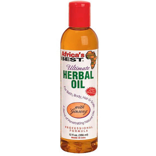 Africa's Best Ultimate Herbal Oil - 12 Fl Oz Hair Care Pasteur Pharmacy