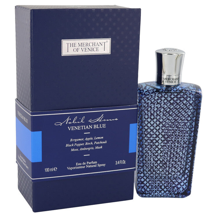 Venetian Blue by The Merchant of Venice Eau De Parfum Spray 3.4 oz (Men) The Merchant of Venice The Merchant of Venice