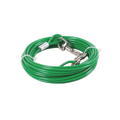 Cable de amarre para perros M-Pets Strong Garden 9 m verde