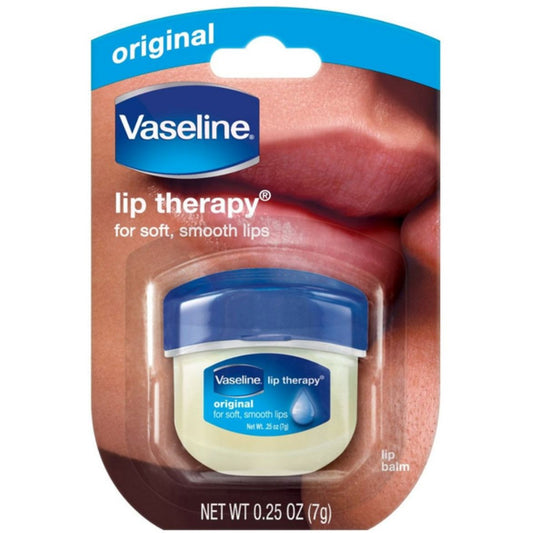 Vaseline Lip Therapy Original Balm 7g [Bulk Buy 8 Units] Lip Balms & Treatments Pasteur Pharmacy