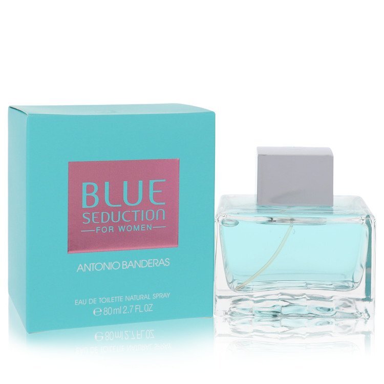 Blue Seduction by Antonio Banderas Eau De Toilette Spray 2.7 oz (Women) Antonio Banderas Antonio Banderas