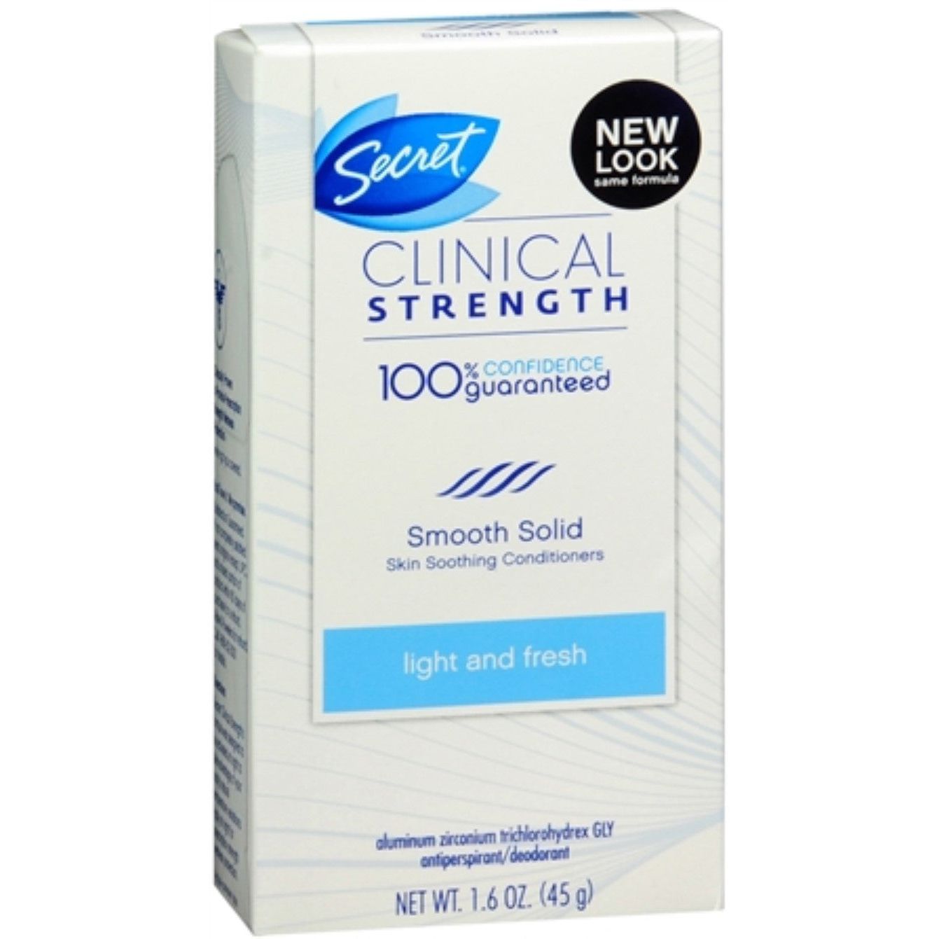 Secret Clinical Strength Light And Fresh Soft Solid Antiperspirant & Deodorant 1.6 oz Deodorant Pasteur Pharmacy