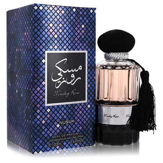 Musky Rose by Nusuk Eau De Parfum Spray (Unisex) 3.4 oz (Women) Nusuk Nusuk