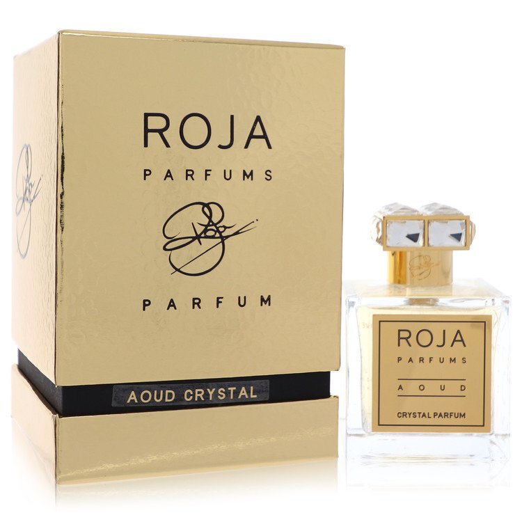 Roja Aoud Crystal by Roja Parfums Extrait De Parfum Spray (Unisex) 3.4 oz (Women) Roja Parfums Roja Parfums
