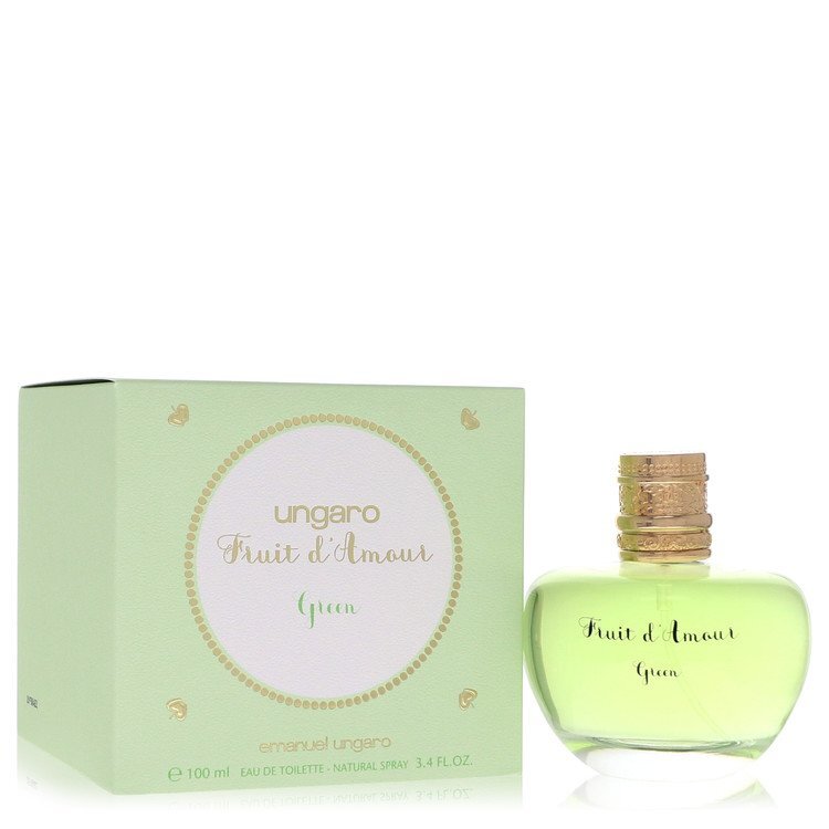 Ungaro Fruit D'amour Green by Ungaro Eau De Toilette Spray 3.4 oz (Women) Ungaro Ungaro