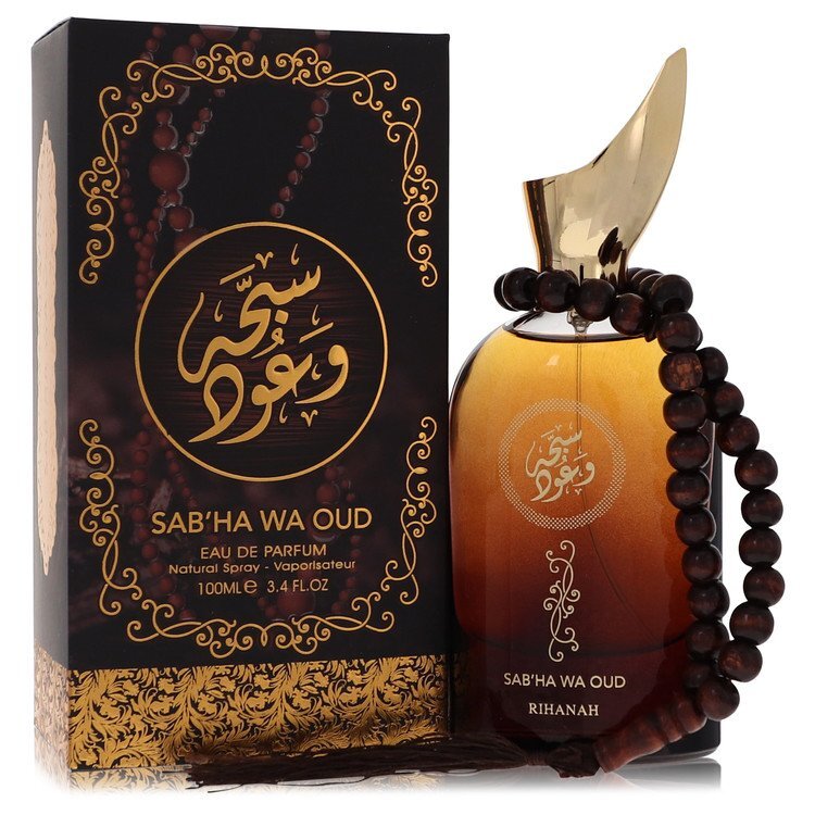 Sabha Wa Oud by Rihanah Eau De Parfum Spray (Unisex) 3.4 oz (Men) Rihanah Rihanah