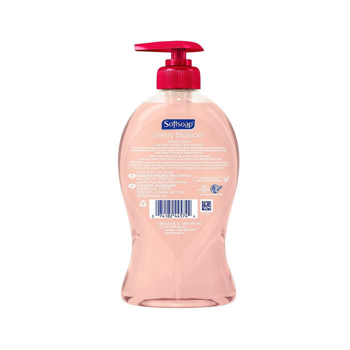 Softsoap Liquid Hand Soap Pump, Cherry Blossom, 11.25 Ounce Skin Care Pasteur Pharmacy