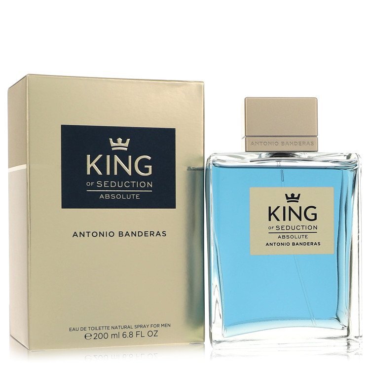 King of Seduction Absolute by Antonio Banderas Eau De Toilette Spray 6.7 oz (Men) Antonio Banderas Antonio Banderas
