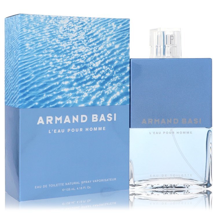 Armand Basi L'eau Pour Homme Eau de Toilette Spray 4.2 oz for Men Armand Basi Armand Basi