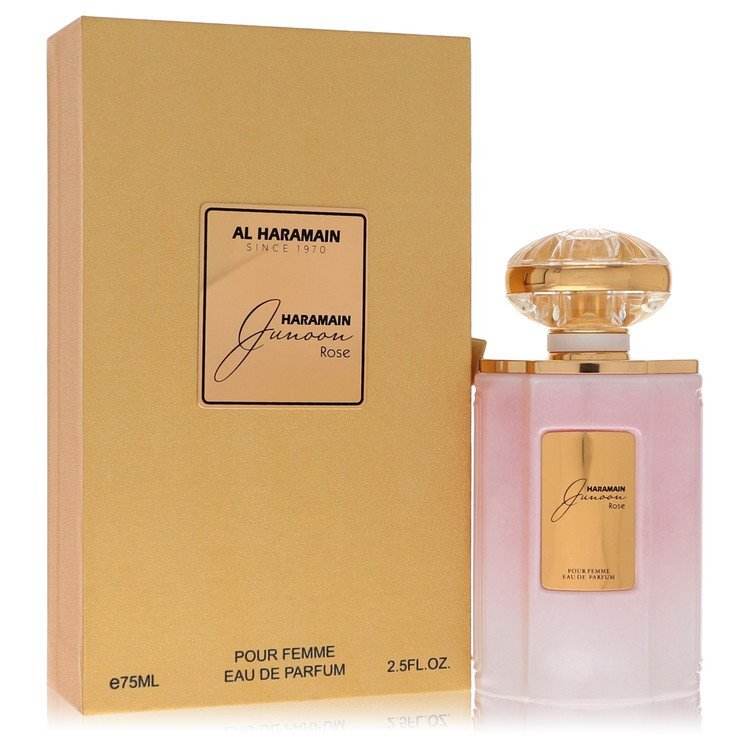 Al Haramain Junoon Rose Eau de Parfum Spray 2.5 oz for Women Al Haramain Al Haramain