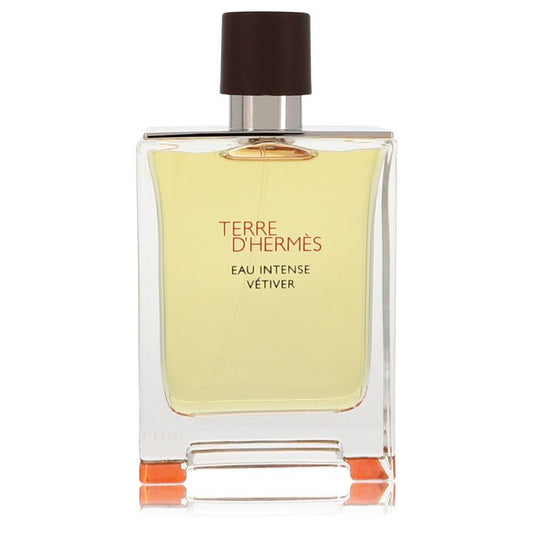 Terre D'hermes Eau Intense Vetiver by Hermes Eau De Parfum Spray (Tester) 3.3 oz (Men)