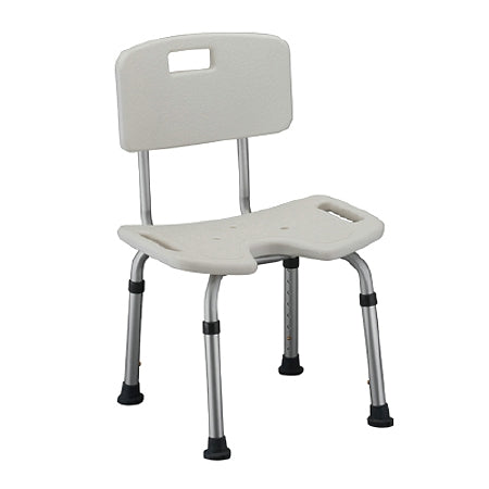Nova Bath Seat With Back - White Shower Visors Pasteur Pharmacy