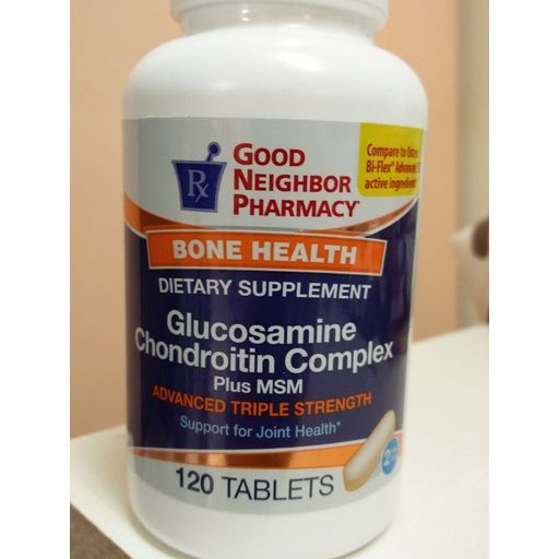 Good Neighbor Pharmacy GNP Glucosamine Chondroitin Complex Plus MSM 120 Tablets Fitness & Nutrition Pasteur Pharmacy