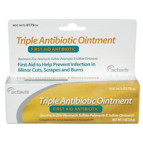 Actavis Triple Antibiotic Ointment 1 Oz First Aid Pasteur Pharmacy