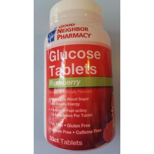 GNP Glucose Tab Raspberry 50ct Health & Beauty Pasteur Pharmacy