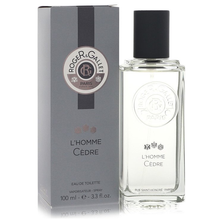 Roger & Gallet L'Homme Cedre by Roger & Gallet Eau De Toilette Spray 3.3 oz (Men)