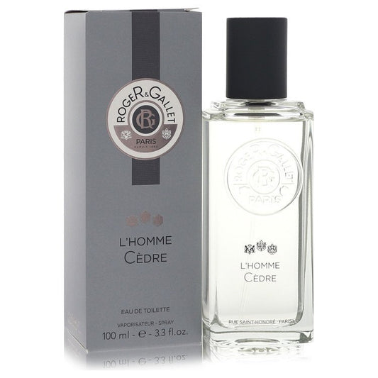 Roger & Gallet L'Homme Cedre by Roger & Gallet Eau De Toilette Spray 3.3 oz (Men)