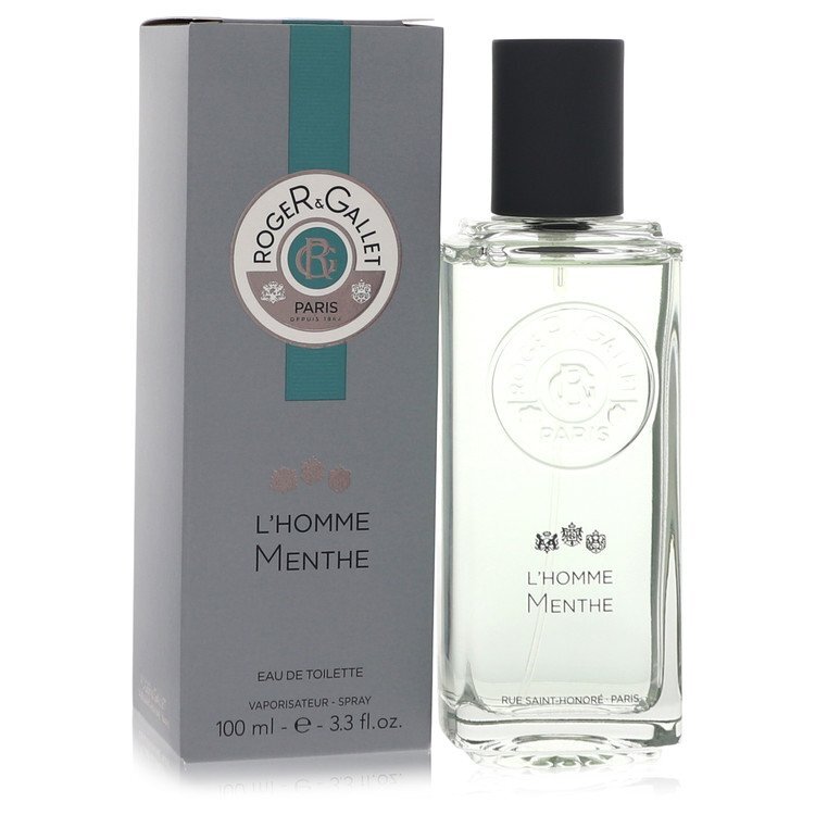Roger & Gallet L'Homme Menthe by Roger & Gallet Eau De Toilette Spray 3.3 oz (Men) Roger & Gallet Roger & Gallet