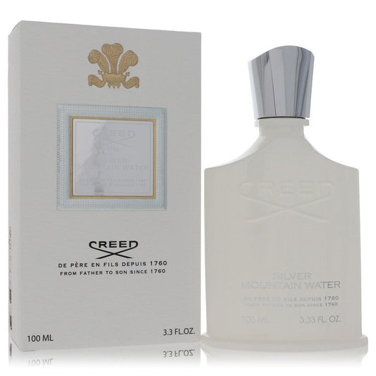 Silver Mountain Water by Creed Eau De Parfum Spray 3.3 oz (Men) Creed Creed