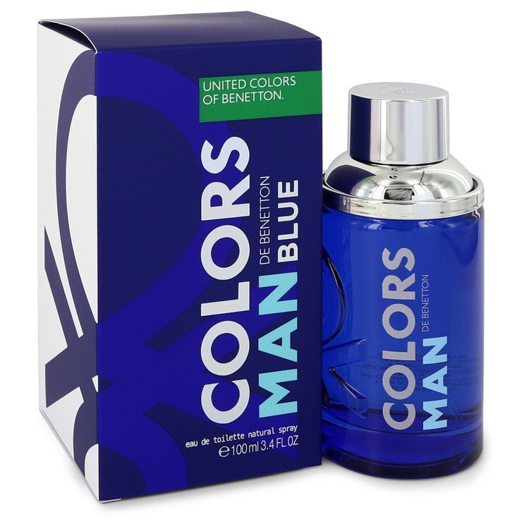 Colors De Benetton Blue by Benetton Eau De Toilette Spray 3.4 oz (Men) Benetton Benetton