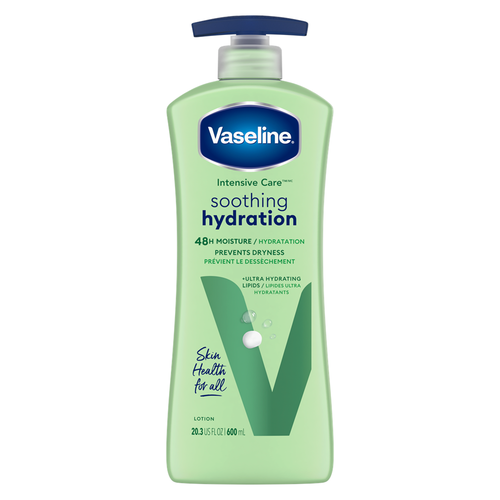 Vaseline Intensive Care Soothing Hydration Body Lotion, Aloe, 20.3 Oz Lotion & Moisturizer Pasteur Pharmacy