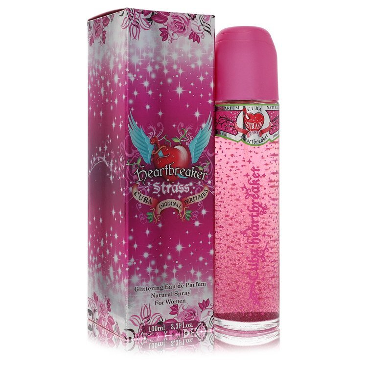 Cuba Strass Heartbreaker by Fragluxe Eau De Parfum Spray 3.4 oz (Women) Fragluxe Fragluxe