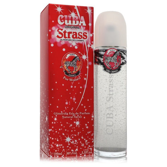 Cuba Strass Zebra by Fragluxe Eau De Parfum Spray 3.4 oz (Women) Fragluxe Fragluxe