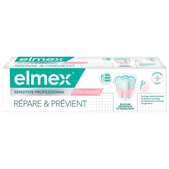 Elmex Sensitive Professional Repair & Prevent 75 ml Toothpaste Pasteur Pharmacy