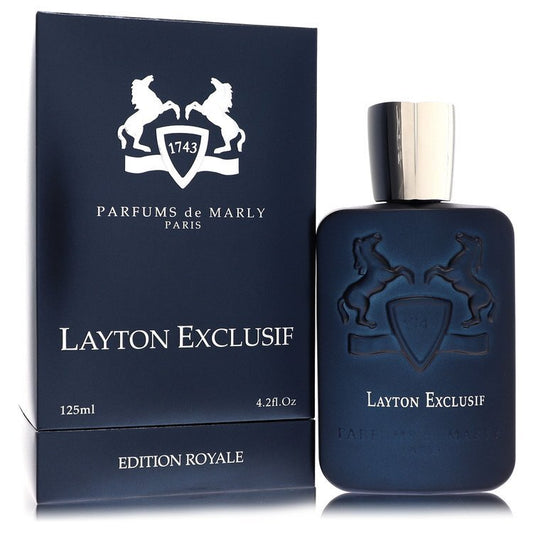 Layton Exclusif by Parfums De Marly Eau De Parfum Spray 4.2 oz (Men) Parfums De Marly Parfums De Marly