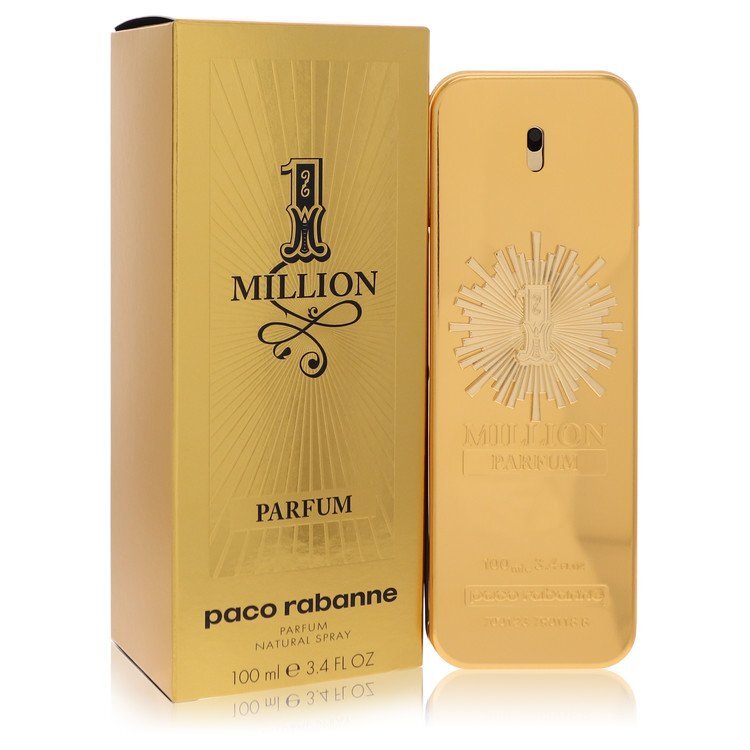 1 Million Parfum by Paco Rabanne Parfum Spray 3.4 oz (Men) Paco Rabanne Paco Rabanne