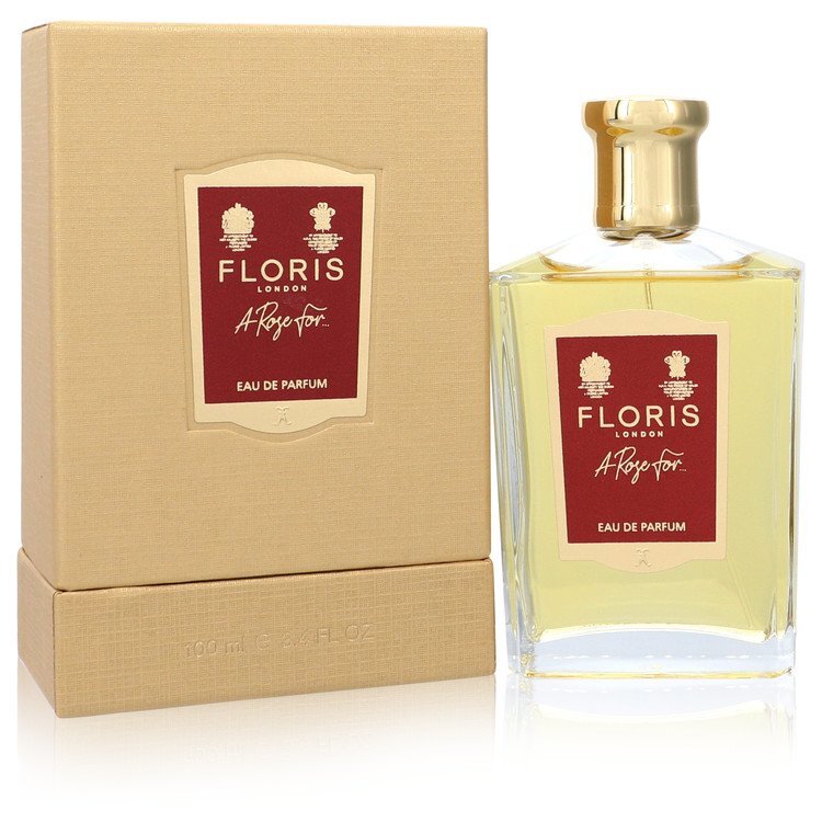 Floris A Rose For by Floris Eau De Parfum Spray (Unisex) 3.4 oz (Women) Floris Floris