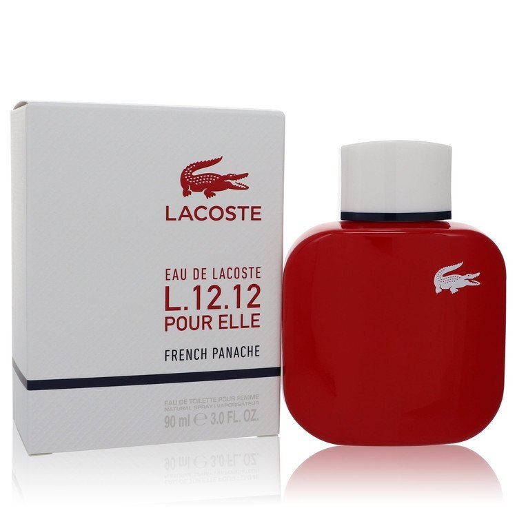 Eau De Lacoste L.12.12 Pour Elle French Panache by Lacoste Eau De Toilette Spray 3 oz (Women) Lacoste Lacoste